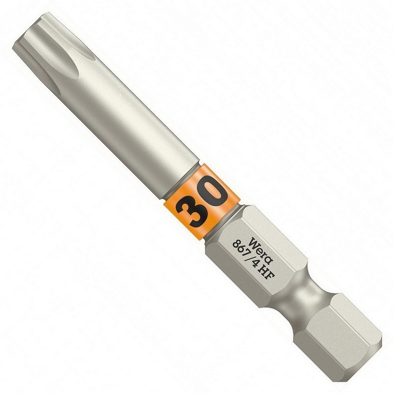 Wera 867/4 Torx HF Bits TX30x50mm 05060510001