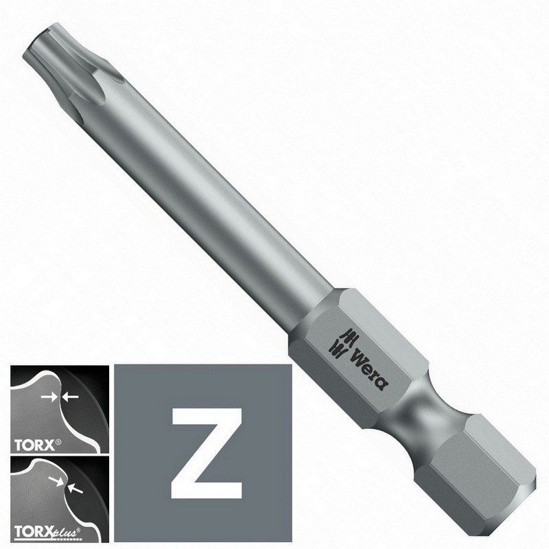 Wera 867/4 Z TorxPlus Bits 25IPx50mm 05134609001
