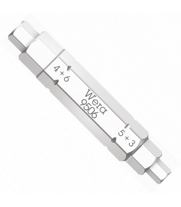 Wera 9506 SB 4-in-1 HexPlus Bits 37mm 05073201001