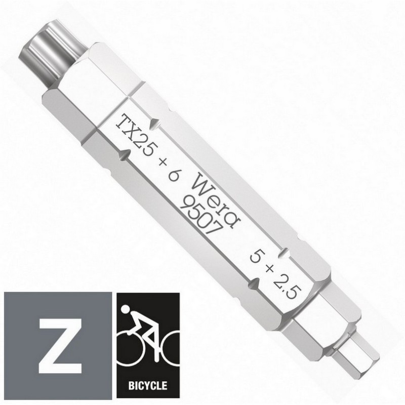 Wera 9507 SB 4-in-1 Torx HexPlus Bits 2 37mm 05073202001