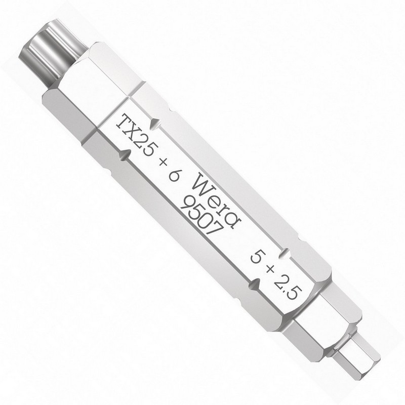 Wera 9507 SB 4-in-1 Torx HexPlus Bits 2 37mm 05073202001