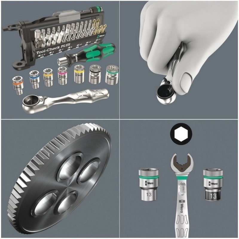 Wera 9750 Özel Kesim Sünger KK ve Tool-Check PLUS Set 1 57P 05150150001