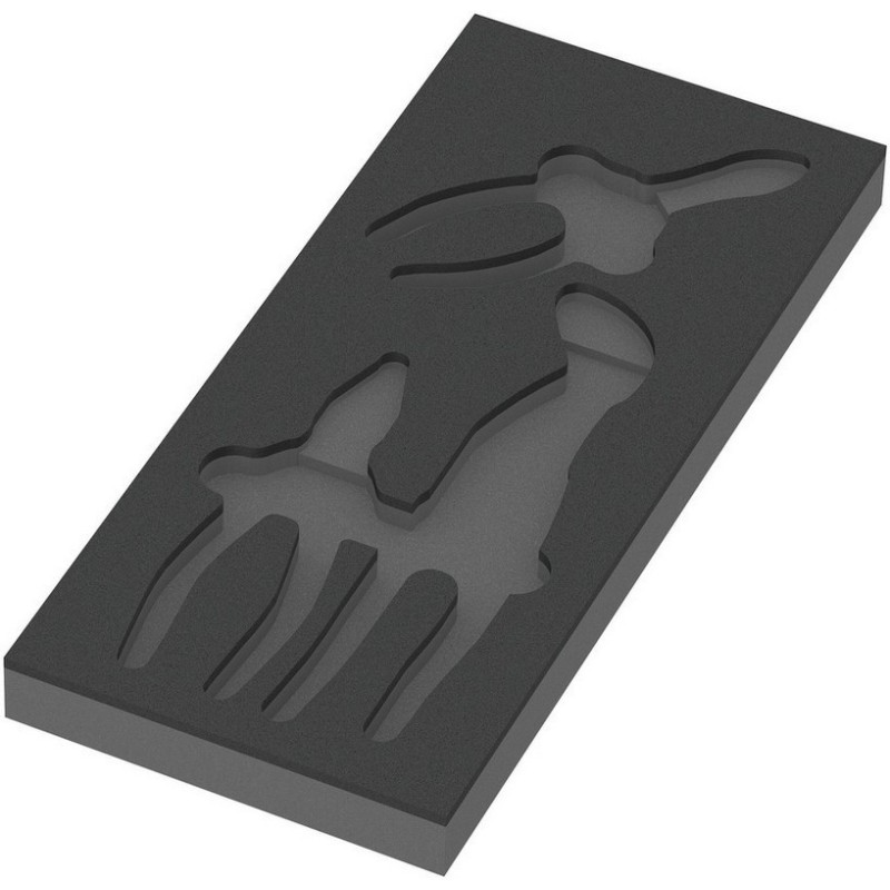 Wera 9780 Özel Kesim Sünger Knipex Pense Set 1 3P 05150180001