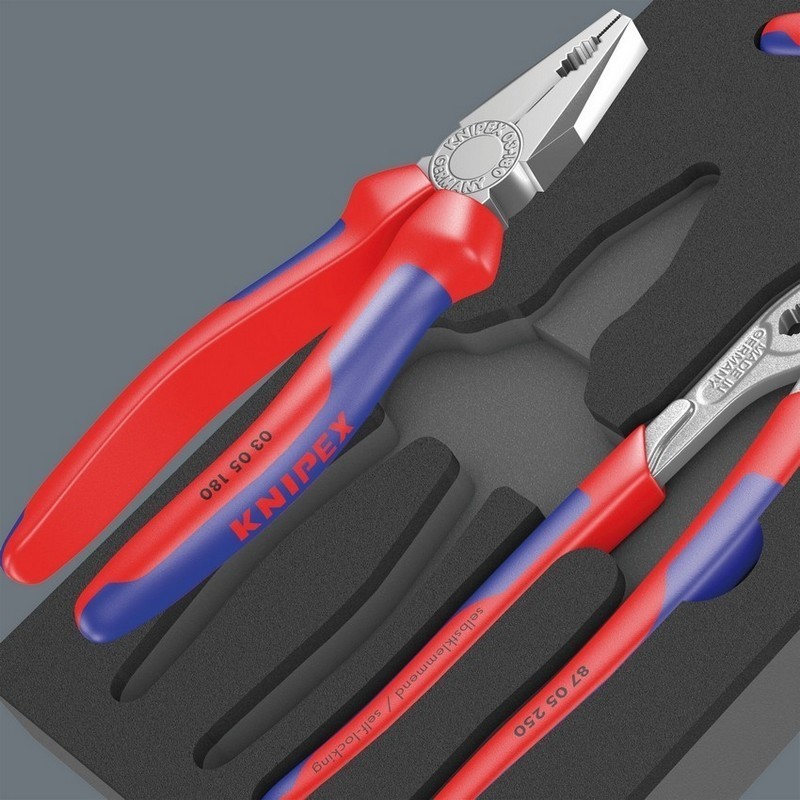 Wera 9780 Özel Kesim Sünger Knipex Pense Set 1 3P 05150180001