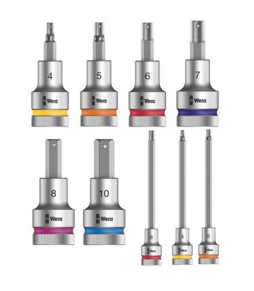 Wera 9722 Özel kesim Sünger 8000C Zyklop 1/2" Cırcır Lokma Set 1 31P 05150112001