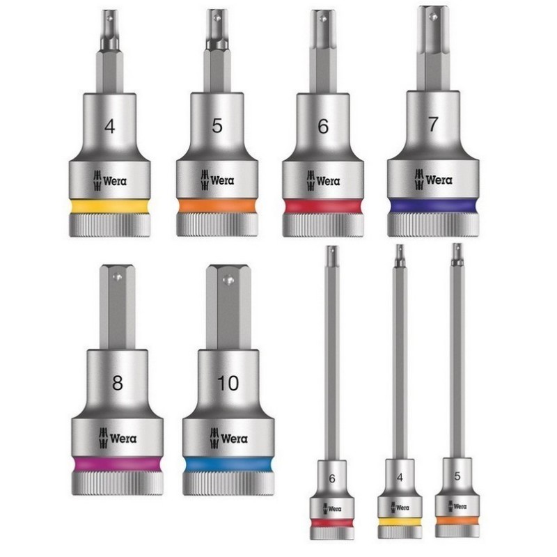 Wera 9722 Özel kesim Sünger 8000C Zyklop 1/2" Cırcır Lokma Set 1 31P 05150112001