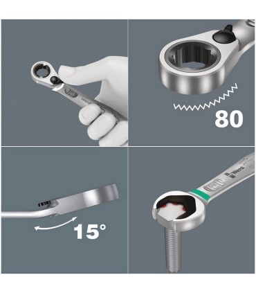 Wera 9733 Özel Kesim Sünger 6001 Joker Switch Kombine Anahtar Set 1 11P 05150123001