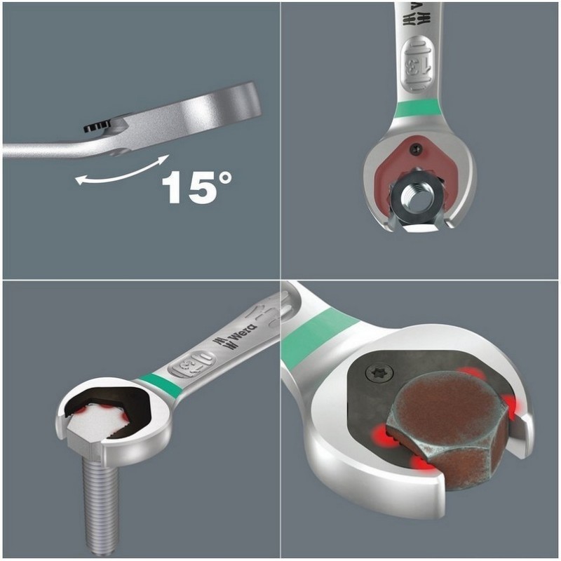 Wera 9733 Özel Kesim Sünger 6001 Joker Switch Kombine Anahtar Set 1 11P 05150123001