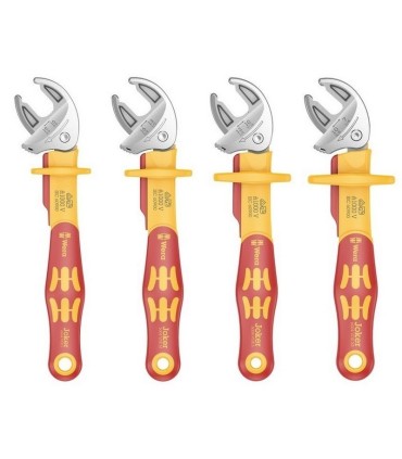 Wera 9734 Özel Kesim Sünger 6004 Joker VDE Cırcırlı Kurbağacık Anahtar Set 1 4P 05150124001