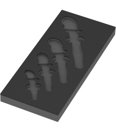 Wera 9734 Özel Kesim Sünger 6004 Joker VDE Cırcırlı Kurbağacık Anahtar Set 1 4P 05150124001