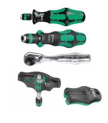 Wera 9752 Özel Kesim Sünger KK Bits Tutuculu Cırcırlı Tornavida Bits Set 1 28P 05150152001