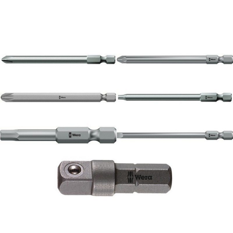 Wera 9752 Özel Kesim Sünger KK Bits Tutuculu Cırcırlı Tornavida Bits Set 1 28P 05150152001