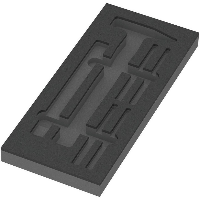 Wera 9782 Özel Kesim Sünger Çekiç Keski Set 1 6P 05150182001
