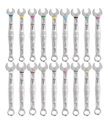 Wera 9731 Özel kesim Sünger 6003 Joker Kombine Anahtar Set 1 19P 05150121001