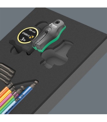 Wera 9740 Özel kesim Sünger Renkli Allen Anahtar Seti 20P 05150140001