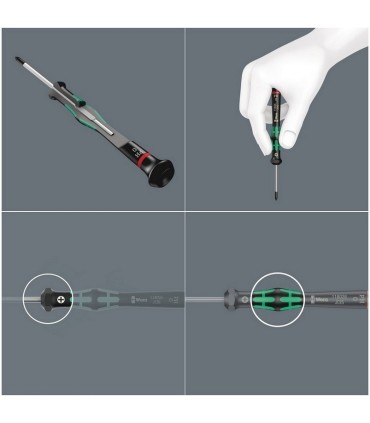 Wera 9715 Özel kesim Sünger Kraftform Mikro Tornavida Set1 24P 05150106001