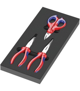 Wera 9781 Özel Kesim Sünger Knipex Pense Set 2 3P 05150181001