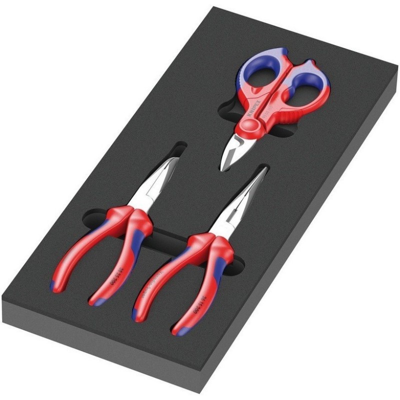 Wera 9781 Özel Kesim Sünger Knipex Pense Set 2 3P 05150181001