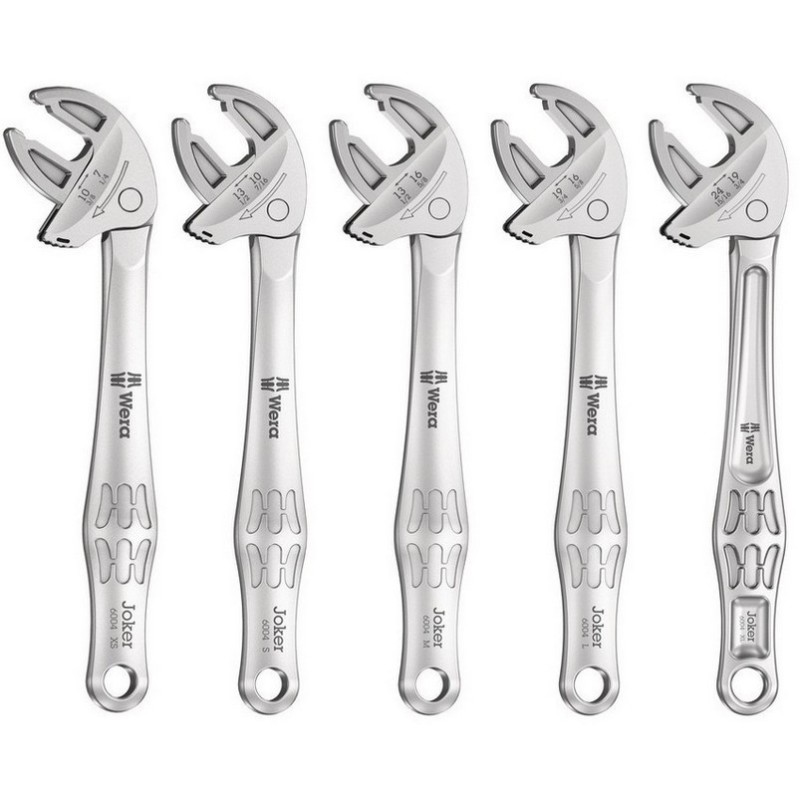 Wera 9732 Özel Kesim Sünger 6004 Joker Cırcırlı Kurbağacık Anahtar Set 1 5P 05150122001