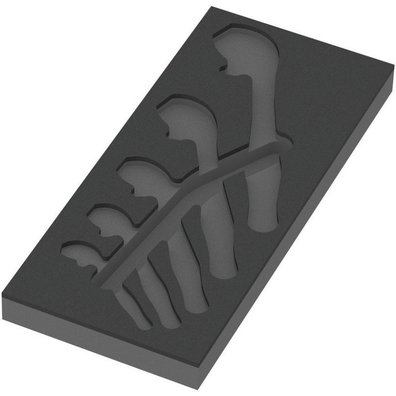 Wera 9732 Özel Kesim Sünger 6004 Joker Cırcırlı Kurbağacık Anahtar Set 1 5P 05150122001