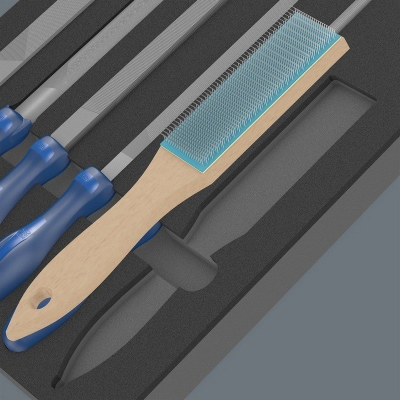 Wera 9783 Özel Kesim Sünger Pferd Eğe Set 1 6P 05150183001