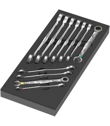 Wera 9730 Özel Kesim Sünger 6000 Joker Kombine Anahtar Set 1 11P 05150120001