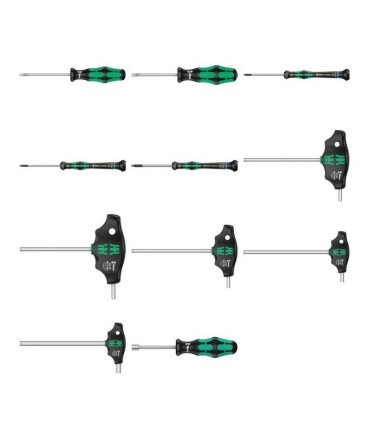 Wera 9713 Özel kesim Sünger Hex Tornavida Set 1 12P 05150104001