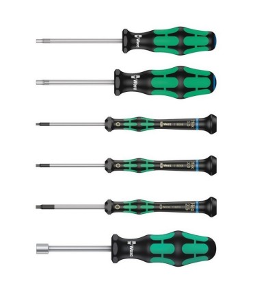 Wera 9713 Özel kesim Sünger Hex Tornavida Set 1 12P 05150104001