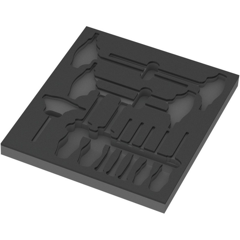 Wera 9713 Özel kesim Sünger Hex Tornavida Set 1 12P 05150104001