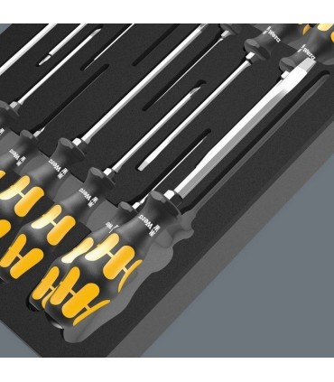 Wera 9714 Özel kesim Sünger Keski Tornavida Set 1 13P 05150105001