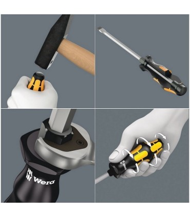 Wera 9714 Özel kesim Sünger Keski Tornavida Set 1 13P 05150105001