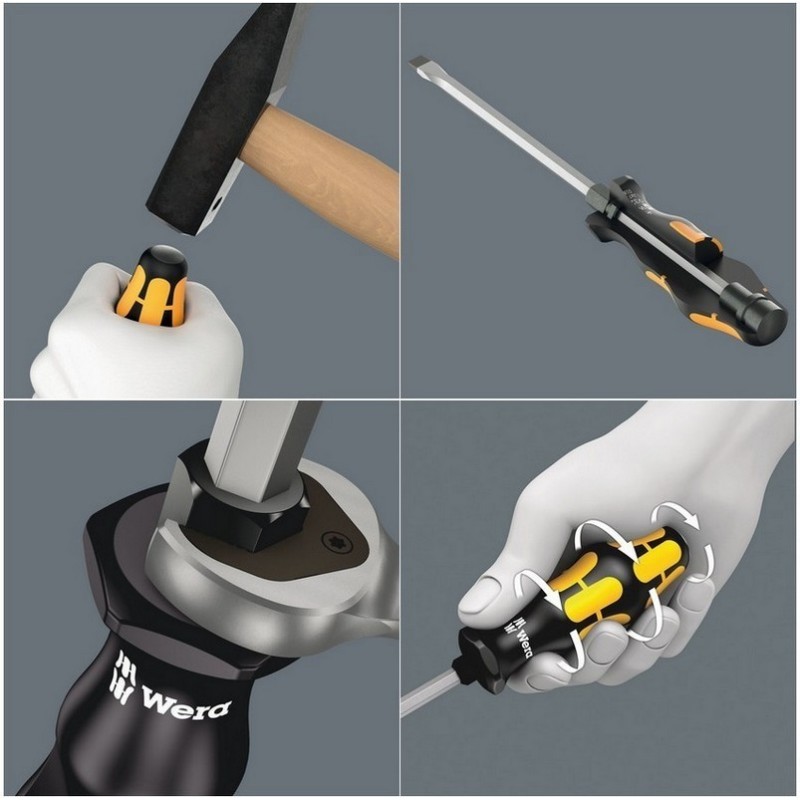 Wera 9714 Özel kesim Sünger Keski Tornavida Set 1 13P 05150105001