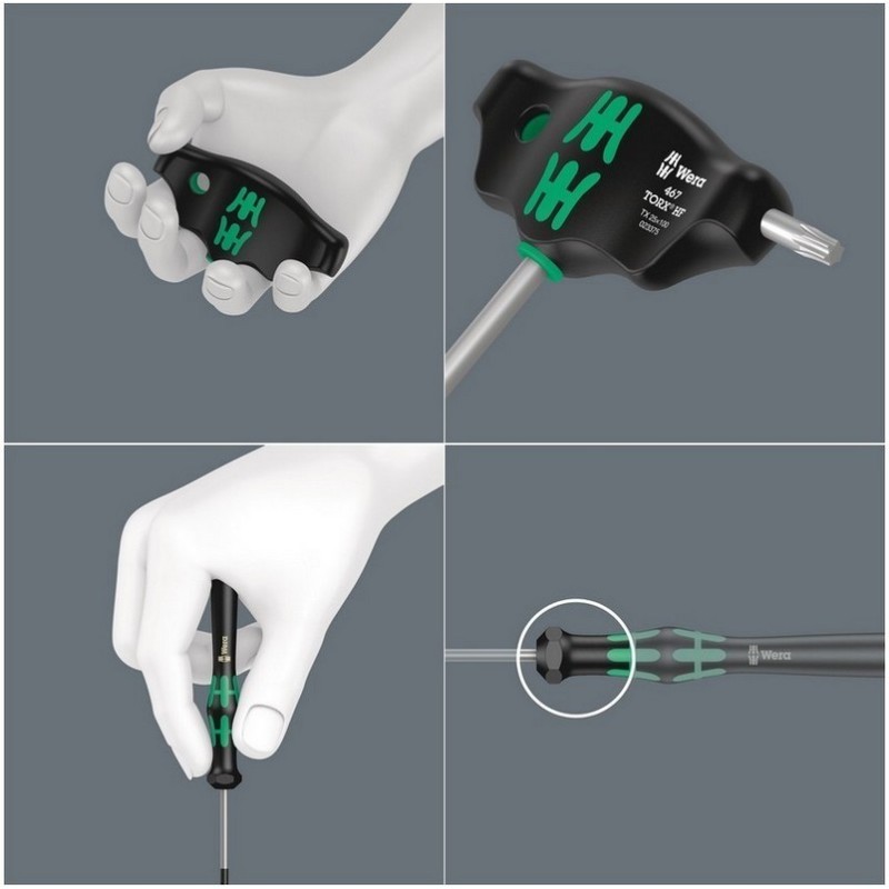 Wera 9712 Özel kesim Sünger Torx HF Tornavida Set 1 14P 05150103001