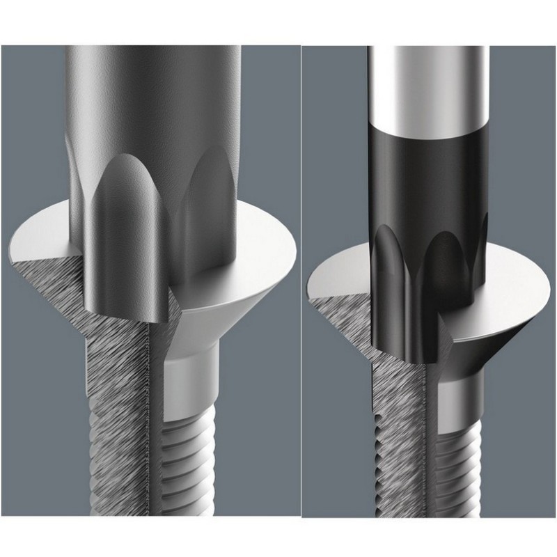 Wera 9712 Özel kesim Sünger Torx HF Tornavida Set 1 14P 05150103001