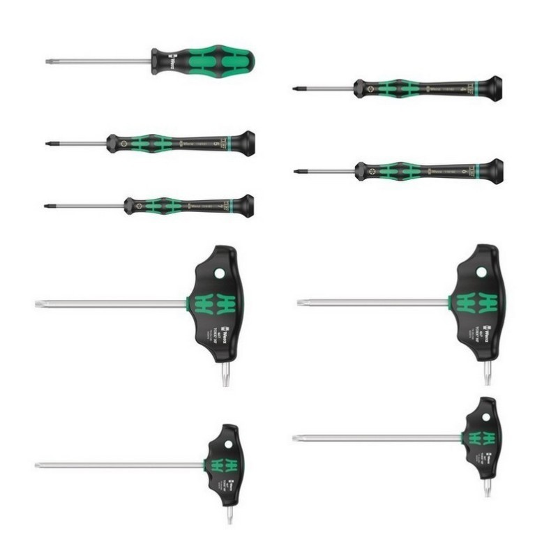 Wera 9712 Özel kesim Sünger Torx HF Tornavida Set 1 14P 05150103001