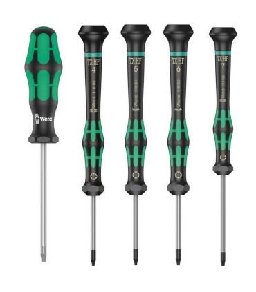 Wera 9712 Özel kesim Sünger Torx HF Tornavida Set 1 14P 05150103001