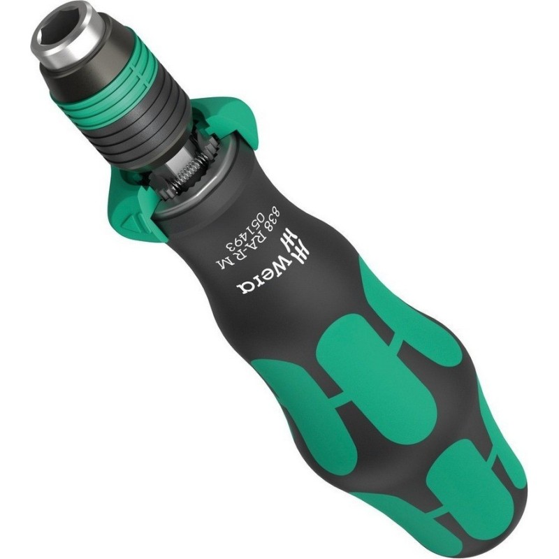 Wera 838 RA-R M Bits Tutuculu Cırcırlı Tornavida ¼" 05051493001