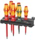 Wera 160i/168i/6 VDE İzole Tornavida Set Raflı 6P 05347777001