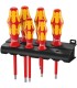 Wera 160i/6 VDE İzole Tornavida Set Raflı 6P 05006145001