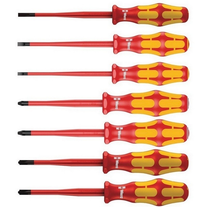 Wera 160iSS/7 VDE İzole Tornavida Set 7P 05135961001