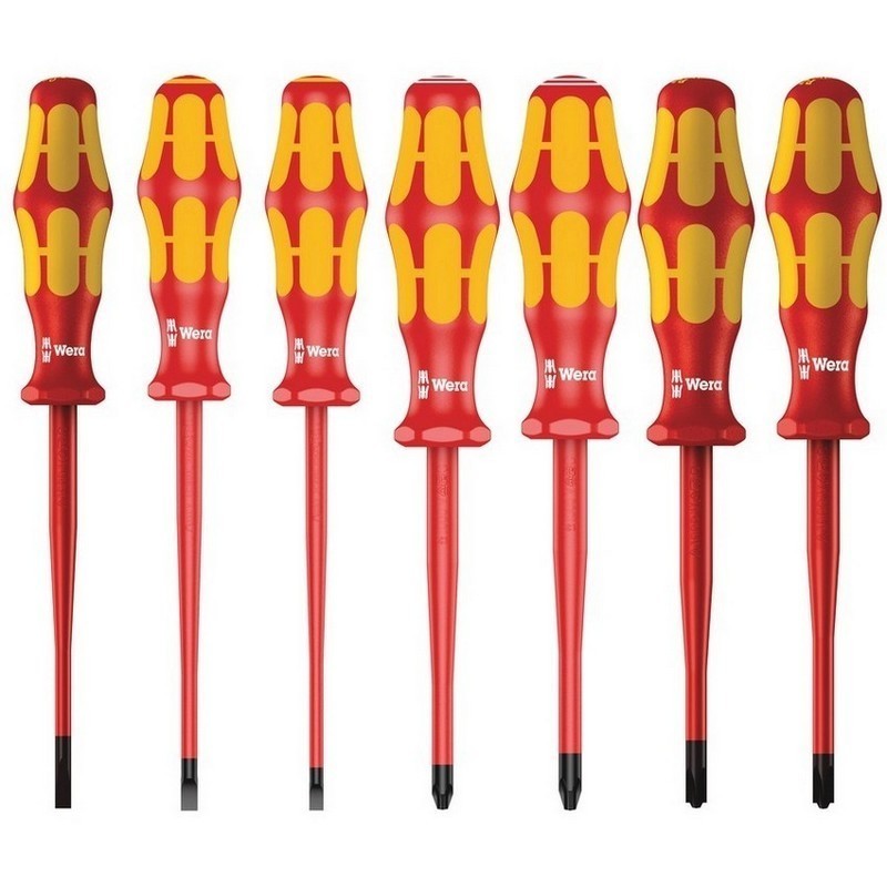 Wera 160iSS/7 VDE İzole Tornavida Set 7P 05135961001