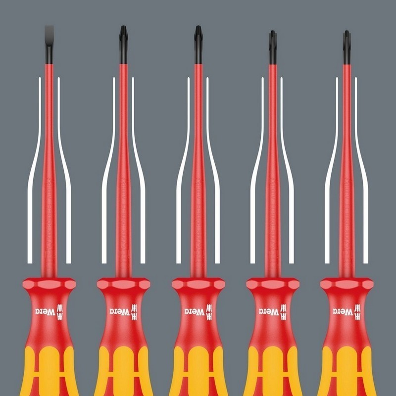 Wera 160iSS/7 VDE İzole Tornavida Set 7P 05135961001