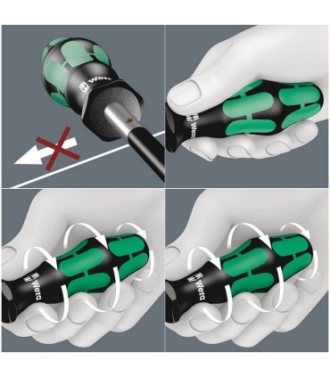 Wera 391 Esnek Şaftlı Lokmabaş Tornavida 6x167mm 05028148001