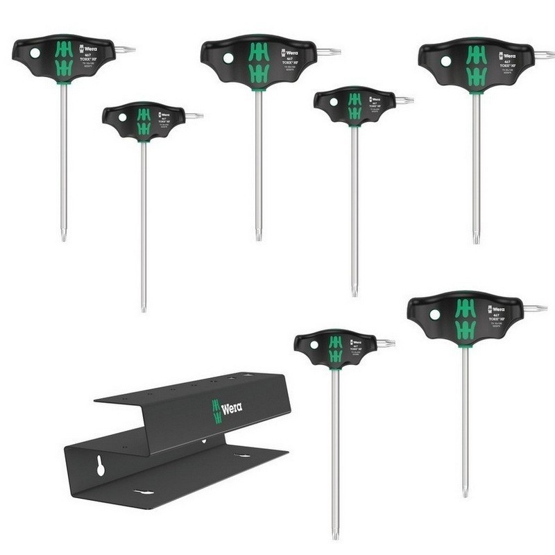 Wera 467/7 HF 2 Torx T Tornavida Set 7P 05023456001