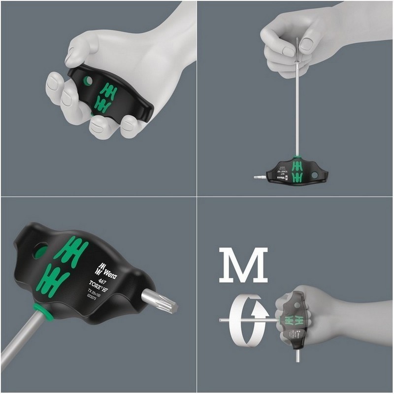 Wera 467/7 HF 2 Torx T Tornavida Set 7P 05023456001