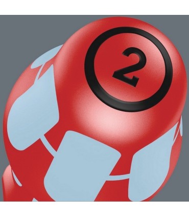 Wera 3165 i/6 VDE İzole Pozidriv Düz Tornavida Set Raflı 6P 05022745001