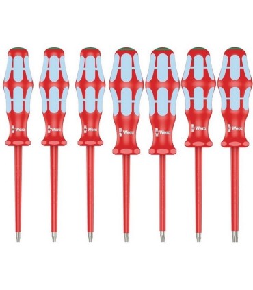 Wera 3167 i/7 VDE İzole Torx Tornavida Set Raflı 7P 05022767001