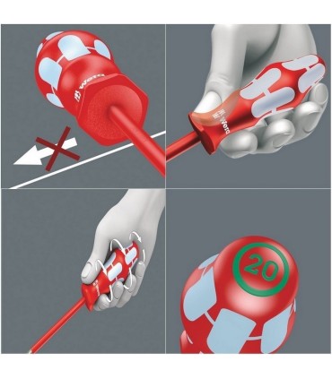 Wera 3167 i/7 VDE İzole Torx Tornavida Set Raflı 7P 05022767001