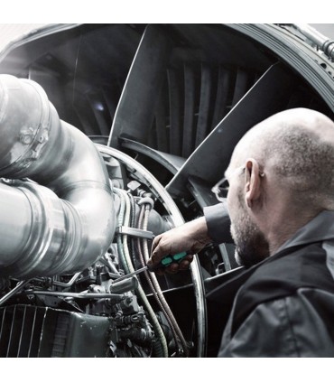 Wera 334 SK/6 Anahtar Destekli Yıldız Düz Tornavida Set 6P 05007680001