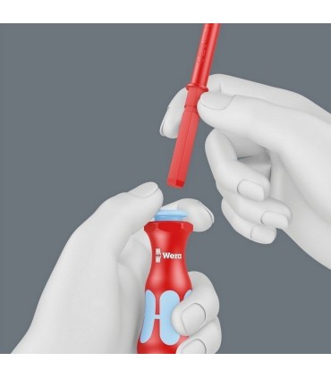 Wera 3817 VDE 9mm Geçmeli Uçlu Tornavida Sapı 05003991001